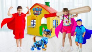 Diana and Roma's Mighty PAW Patrol Adventure!