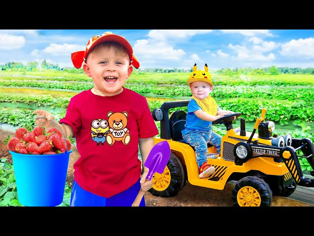 Funny kids stories with Oliver and Baby Adam