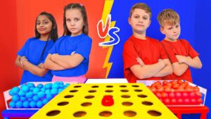 Girls vs Boys - Red vs Blue Challenge