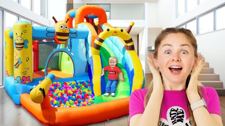 Oliver turned House Into a Trampoline Park!