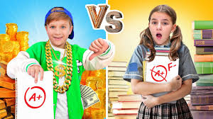 Rich vs Poor SCHOOL Student + More Best School Videos